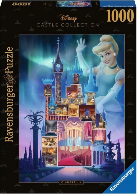 Ravensburger Puzzle Disney Zámok: Popoluška 1000 dielikov