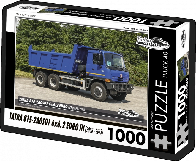 Retro-Auta Puzzle Tatra 815