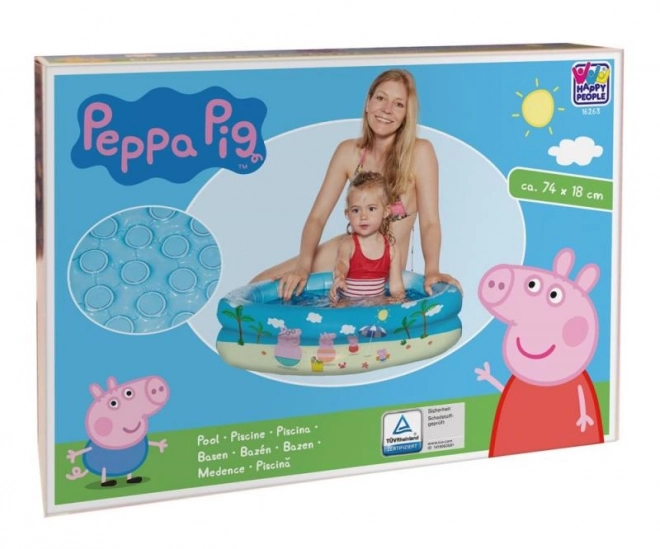 Detský bazén Peppa Pig s 2 prstencami