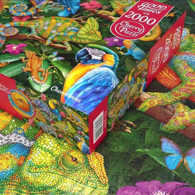 Puzzle Úžasní chameleoni 2000 dielikov