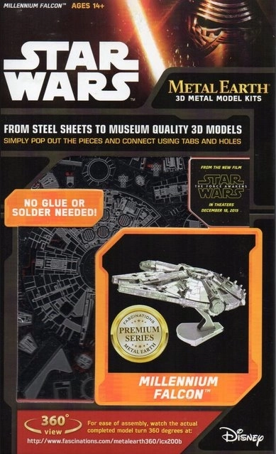 Metal Earth 3D puzzle Star Wars: Millenium Falcon