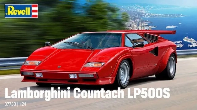 Model Lamborghini Countach LP500 1/24