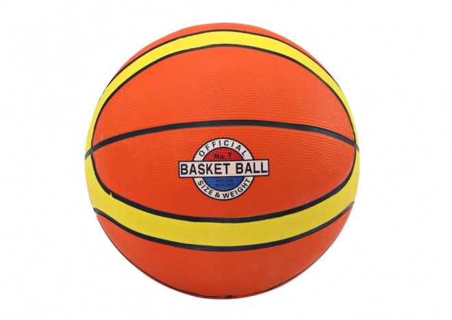 Basketbalová lopta 7-9 lbs oranžovo-žltá