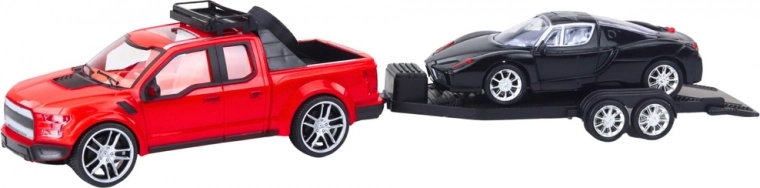 Odpojiteľná vlečka a preprava vozidla