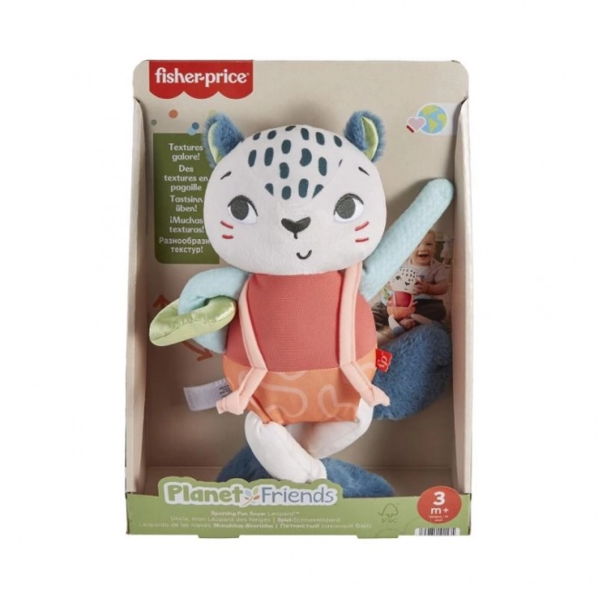 Senzorická hračka Snehový leopard od Fisher-Price