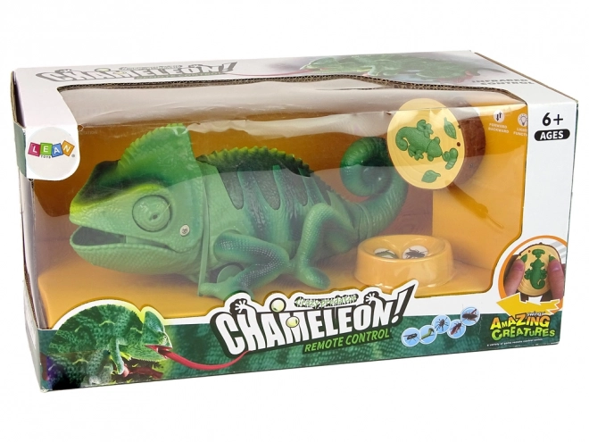 Diaľkovo ovládaný chameleón so svetlami