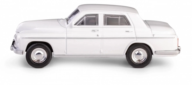 Model autíčka PRL Warszawa 223 biela
