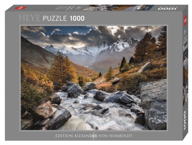 Puzzle Horský Potok, Švajčiarsko 1000 Dielikov