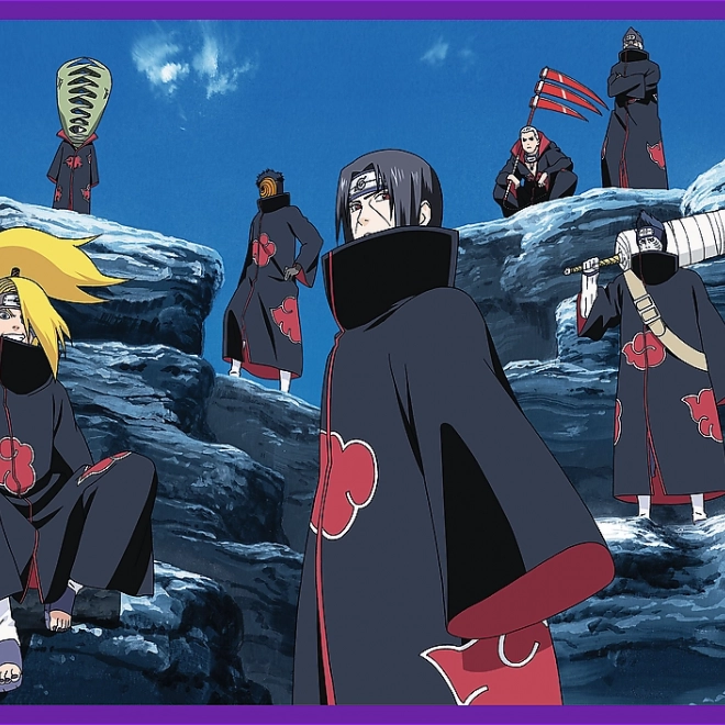 Trefl Puzzle Naruto Shippuden: Dobrodružstvá Naruta Uzumaki 4x250 kúskov