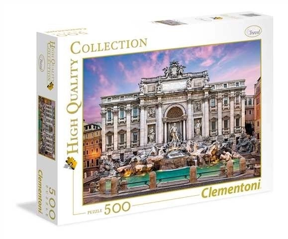 Clementoni puzzle Fontána di Trevi Taliansko 500 dielikov