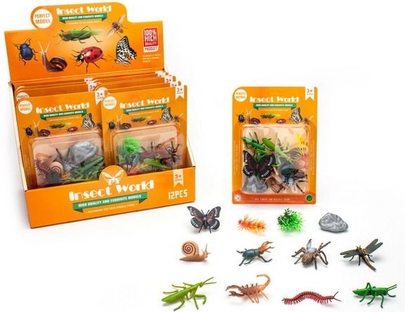 Hmyzové Zvieratká Figúrkový Set