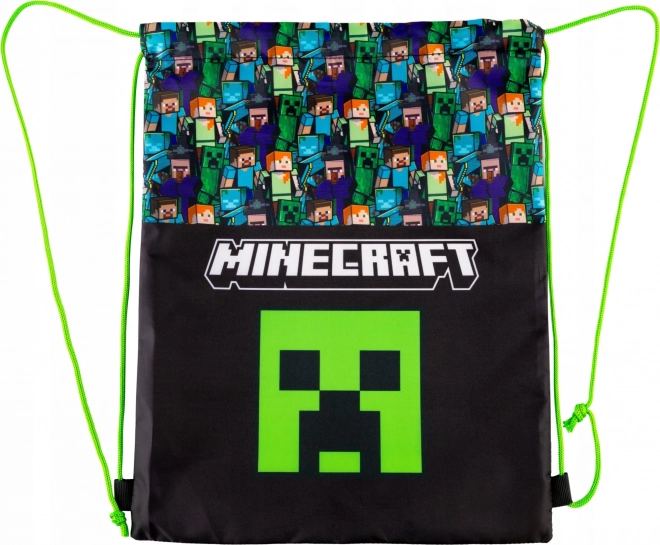 Vrecko na prezuvky Minecraft 33 × 40 cm
