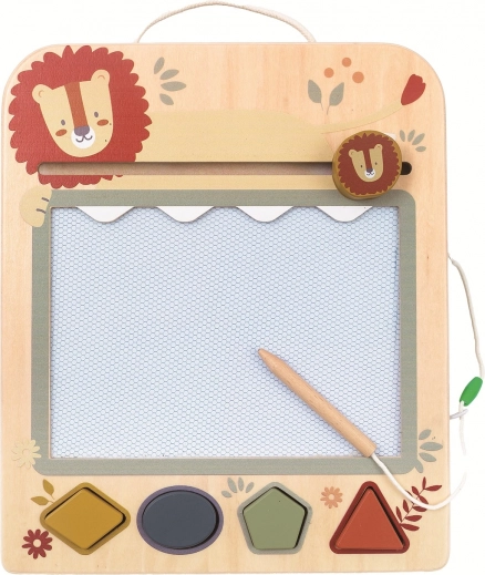 Magnetická kresliaca tabuľa levíček 2Kids Toys