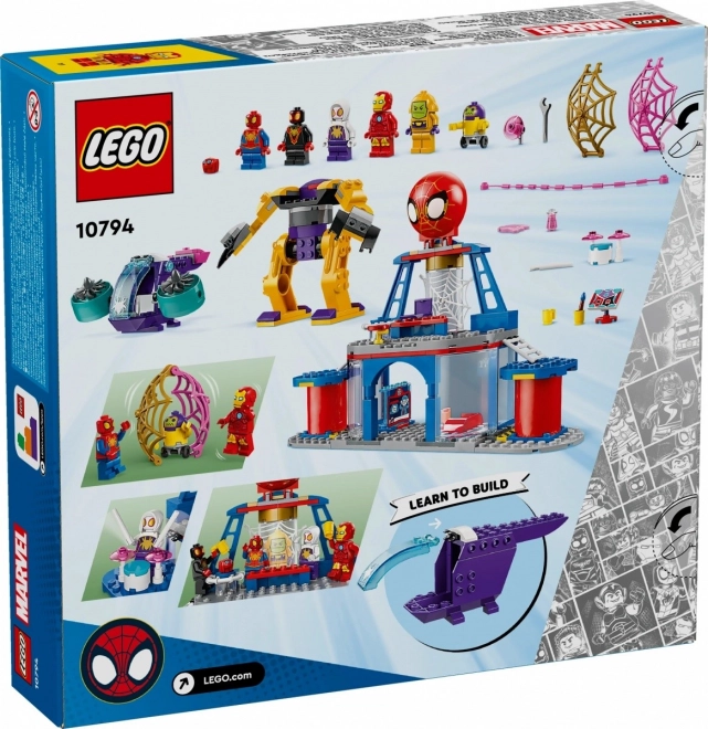 Základňa pavúčej družiny LEGO Super Heroes