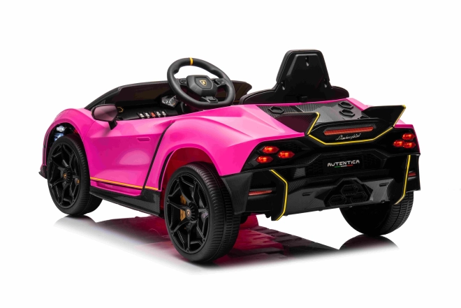 Detský elektromobil Lamborghini Invencible – Ružová