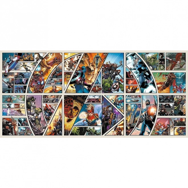 Trefl Puzzle Marvel Avengers: Naprieč komiksovým vesmírom 9000 dielikov