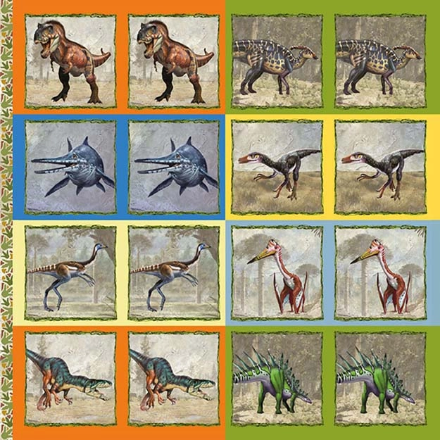 Pexeso Dinosaury