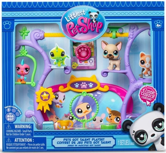 Hasbro Littlest Pet Shop Hrací sada: Talentované zvieratká