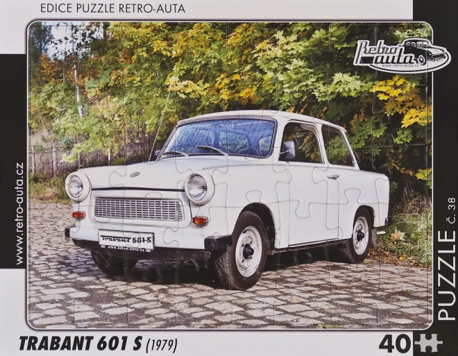 Retro puzzle Trabant 601 S 1979