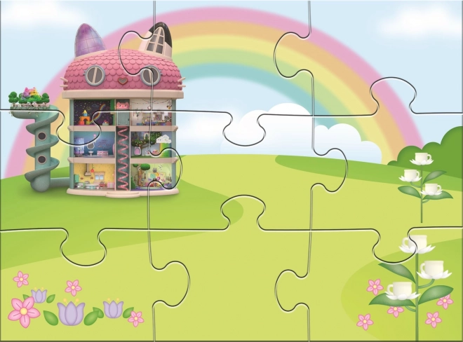 Magnetické puzzle Gabi Gabby's Dollhouse