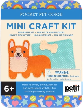 Mini sada na šitie Corgi od Petit Collage