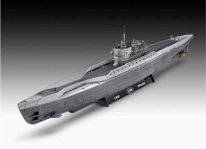 Plastikový model nemeckej ponorky Typ IX C/40 1/144