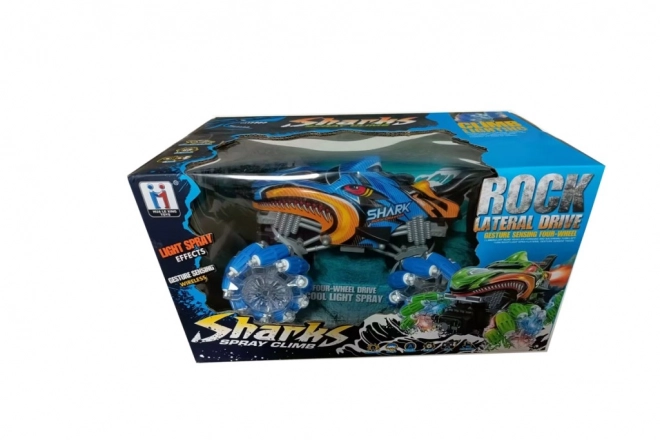 RC auto žralok modré