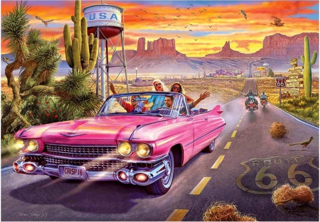 Puzzle Route 66, 500 dielikov