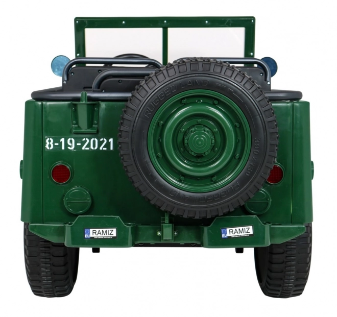 Detský vojenský retro terénny voz 4x4