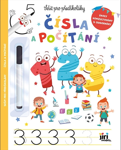 Zošit pre predškolákov Čísla a počítanie