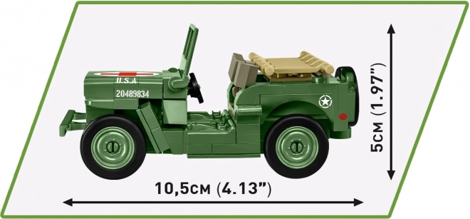 Sanitka Willys MB D-Day