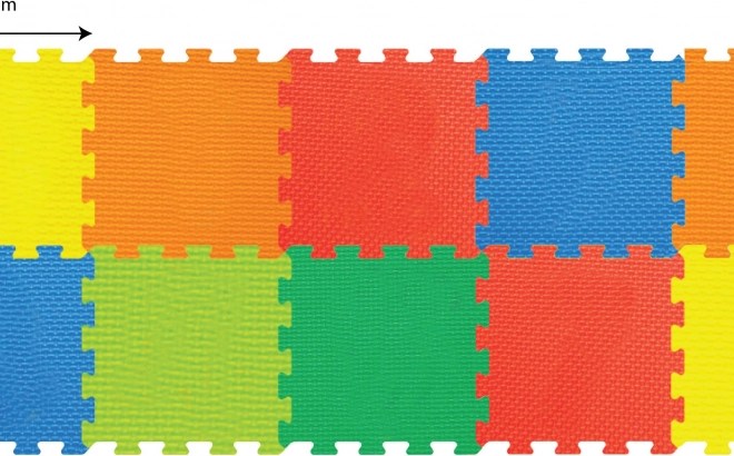 Mäkké stavebné bloky 10 ks 32 × 32 cm