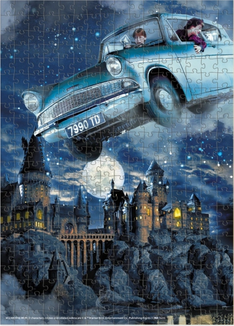 Puzzle Harry Potter: Ford Anglia 350 dielikov