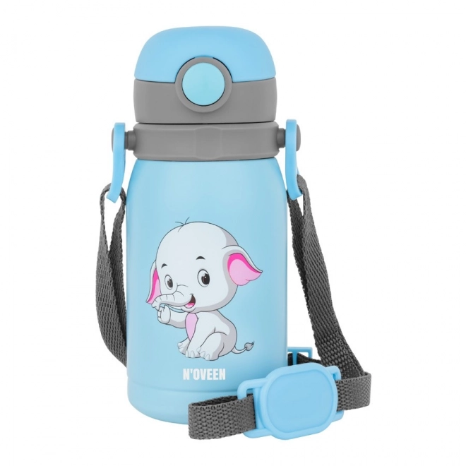 Fľaša na vodu s motívom sloníka 300 ml modrá