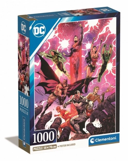 Puzzle 1000 dielikov DC Comics Liga spravodlivosti