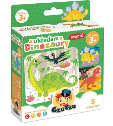 Dinozaury puzzle 45 dielikov