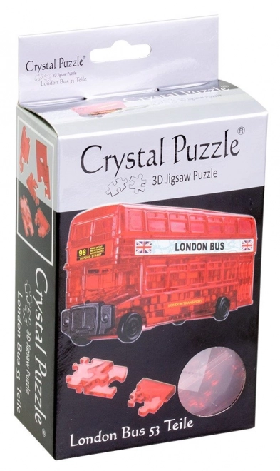 3D Crystal Puzzle Londýnsky Autobus