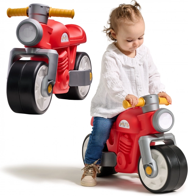 Detské Odrážadlo Retro Motorka Červená 1+