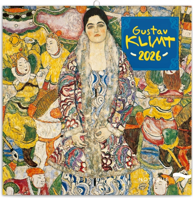 Poznámkový kalendár Gustav Klimt 2026