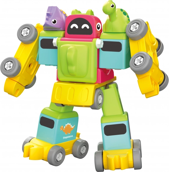 Robot dinosaur vláčik skladačka