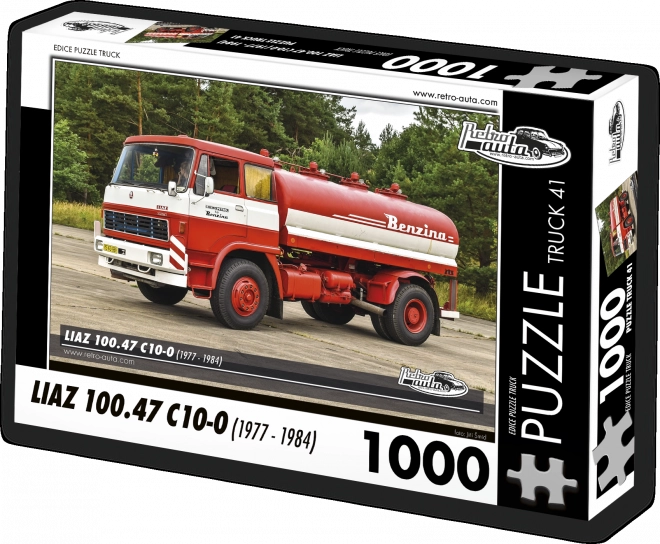 Retro Auta Puzzle Truck Liaz (1977 - 1984) 1000 Dielikov