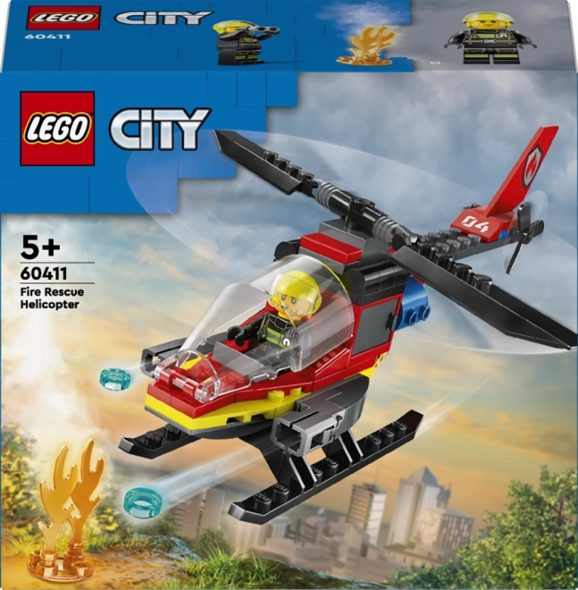 Lego City Hasičský záchranný vrtuľník