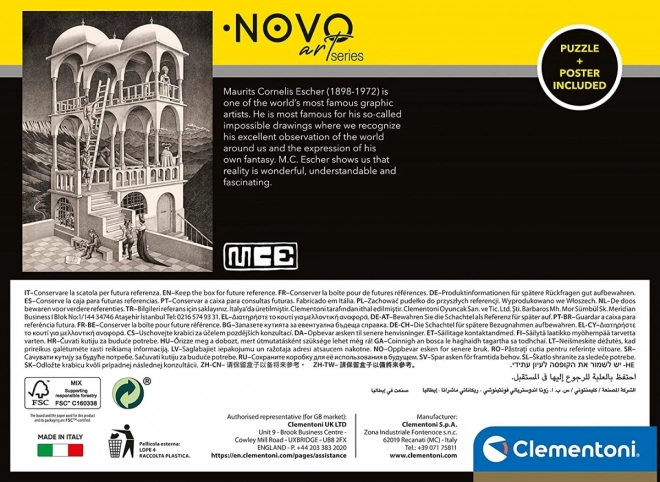 Clementoni puzzle Novo Art Series: Belvedere 1000 dielikov