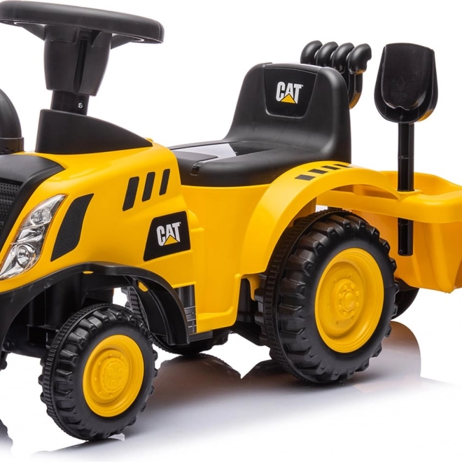 Odrážadlo traktor CAT značky Chipolino žltý