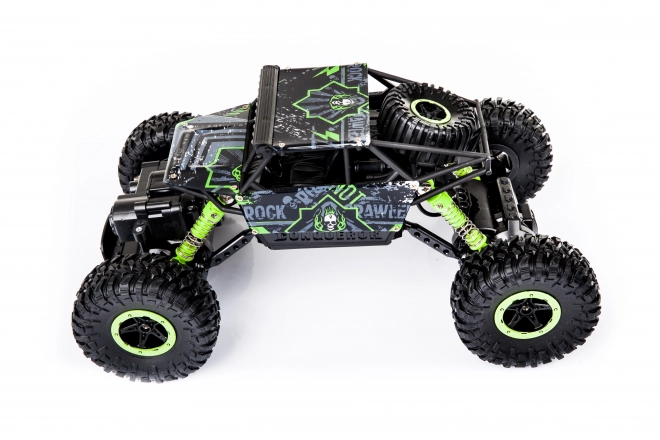 Zelené diaľkovo ovládané auto RC Rock Crawler HB 2,4GHz 1:18