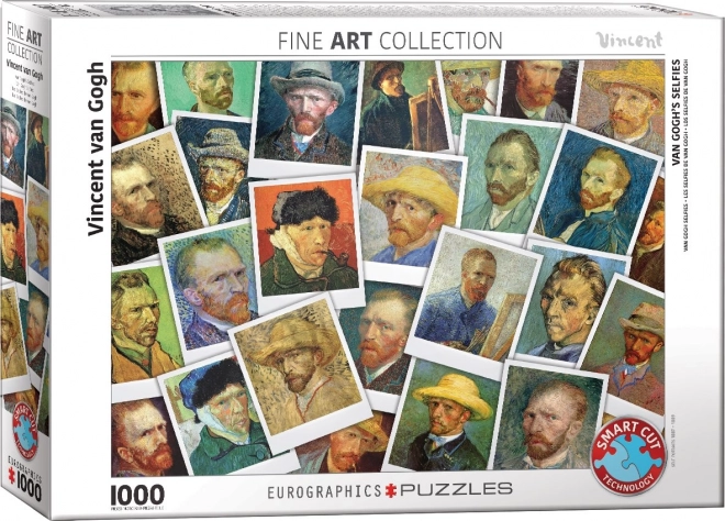 EUROGRAPHICS Puzzle Van Goghovy Autoportréty 1000 dielikov