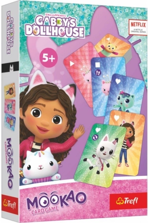 Rýchla kartová hra MOOKAO Gabby´s Dollhouse