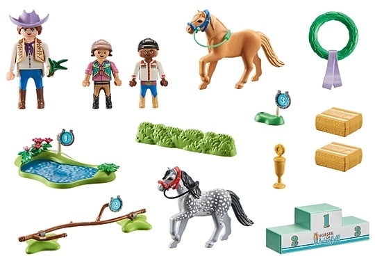 Turnaj pre poníky Playmobil