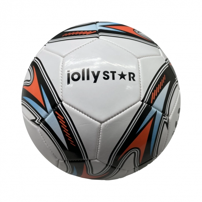 Kožená futbalová lopta Jolly Star Champion veľkosť 5