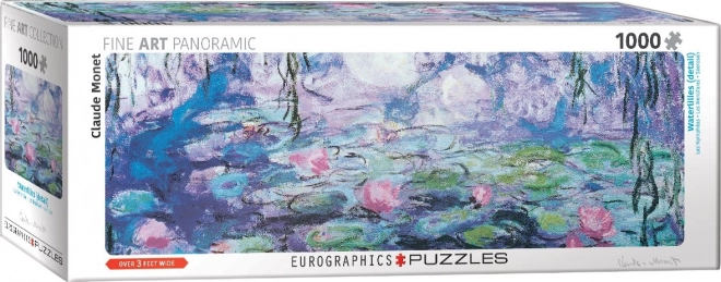 Panoramatické puzzle Lekná Niny 1000 dielikov